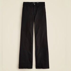 J Crew Denim Trouser ‘96 Low Rise Black Women's Jeans